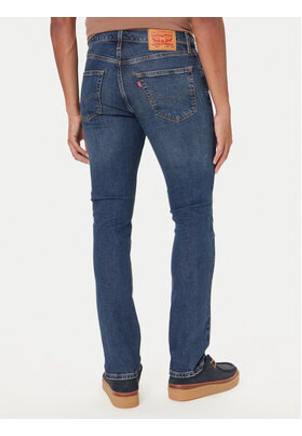 Levi's® Jeansy 511™ 04511-5656 Granatowy Slim Fit. Kolor: niebieski