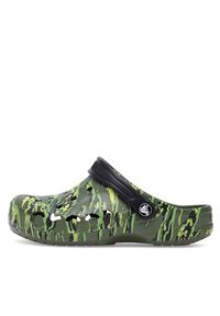 Crocs Klapki BAYA SEASONAL PRINTED CG 209728-9CX Zielony. Kolor: zielony #2