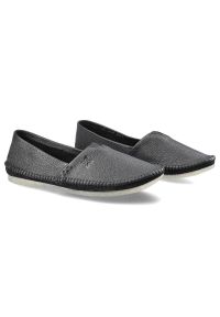 Czarne Baleriny Maciejka Damskie Skórzane Buty. Okazja: na co dzień. Kolor: czarny. Materiał: skóra. Szerokość cholewki: normalna. Styl: casual, klasyczny, elegancki #6