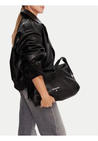 Patrizia Pepe Torebka 8B0257/L148-K103 Czarny. Kolor: czarny. Materiał: skórzane #1