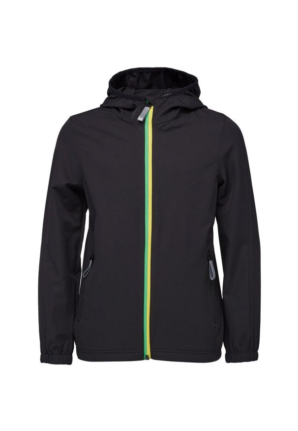 ZOOPLEMENTS - LOAP Urmili kurtka dziecięca czarna/fluo 122–128. Kolor: żółty, czarny, wielokolorowy, zielony