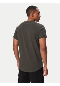 G-Star RAW - G-Star Raw T-Shirt Lash D16396-B353 Szary ciemny Relaxed Fit. Kolor: szary. Materiał: bawełna #5
