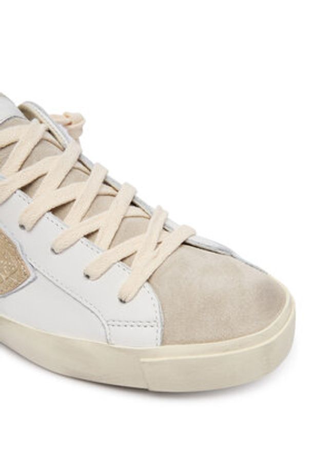 Philippe Model Sneakersy Donna A013696 PRLD VL14 Biały. Kolor: biały. Materiał: skóra