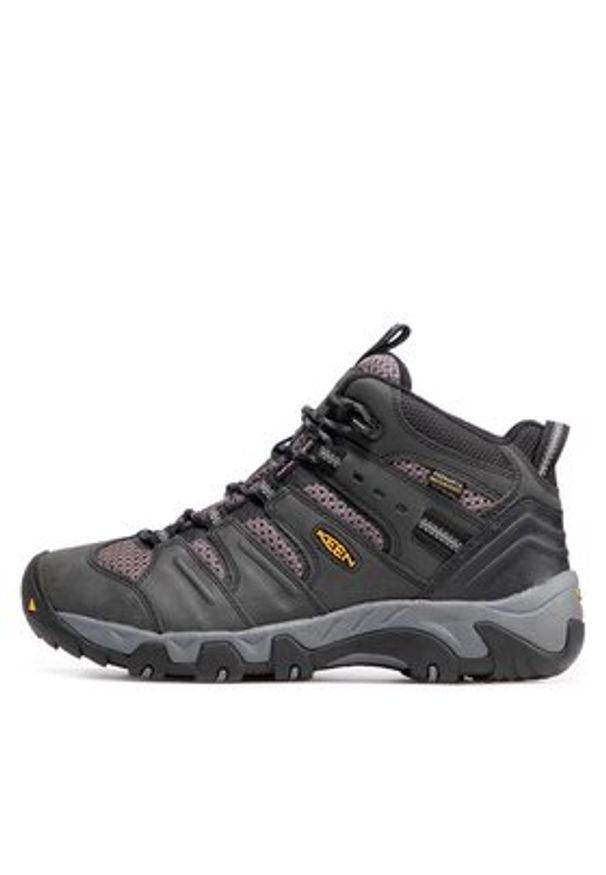 keen - Keen Trekkingi Koven Mid Wp 1020210 Czarny. Kolor: czarny. Materiał: skóra. Sport: turystyka piesza