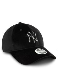 New Era Czapka z daszkiem Velour Diamante New York Yankees 9FORTY 60580876 Czarny. Kolor: czarny. Materiał: materiał, poliester #5