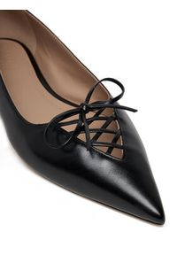 MALONE SOULIERS Baleriny Hedy Flat 10-4 Czarny. Kolor: czarny. Materiał: skóra #4