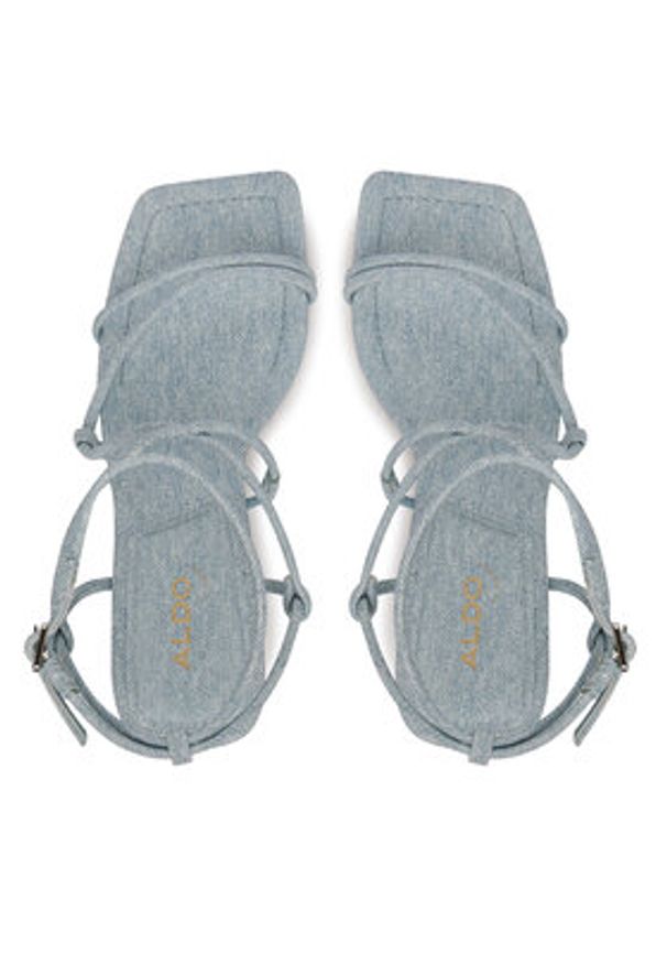 Aldo Sandały Harmonni 13990938 Niebieski. Kolor: niebieski. Materiał: materiał
