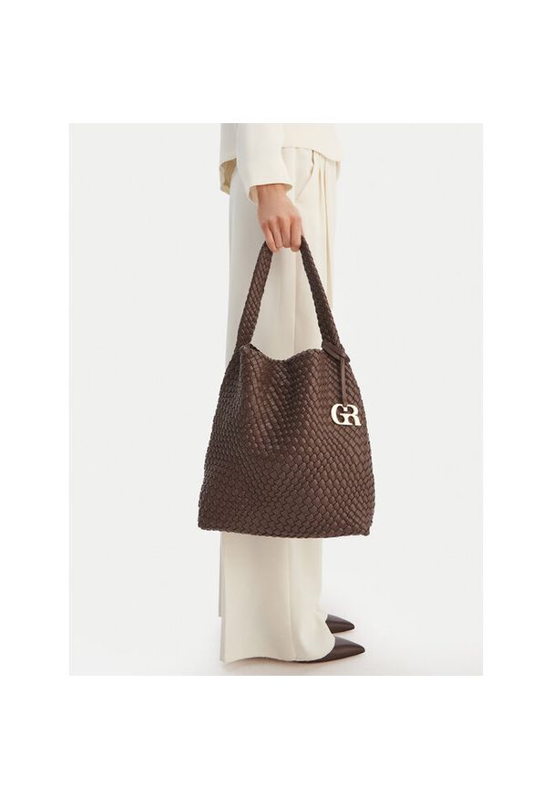 Gino Rossi - Torebka GINO ROSSI. Kolor: brązowy