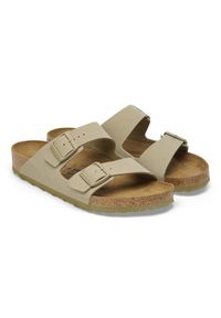 Birkenstock - Klapki damskie BIRKENSTOCK ARIZONA BF FADED KHAKI. Kolor: zielony #2