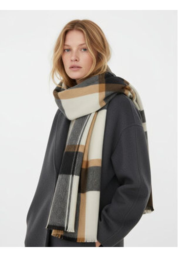 Nine West Szalik CEO-NW-W4-003-AW25 Kolorowy. Materiał: poliester. Wzór: kolorowy