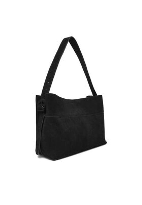 Gino Rossi Torebka EO-LARA-513-518-2 Czarny. Kolor: czarny. Materiał: zamszowe, skórzane