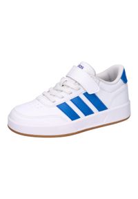 Adidas - Buty ADIDAS BREAKNET 3.0 EL C Biały. Okazja: na co dzień. Kolor: biały. Materiał: syntetyk, tkanina #1