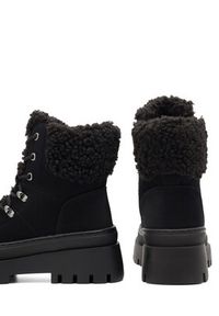 DeeZee Botki QUEENIE WS6151-03 Czarny. Kolor: czarny. Materiał: materiał #5