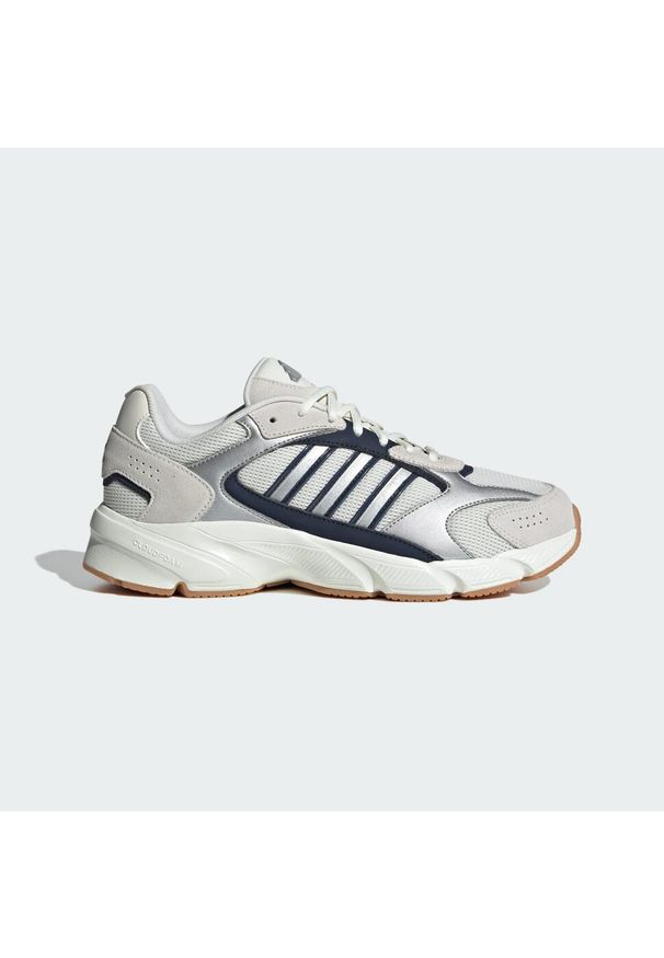 Adidas - Buty Crazychaos 2000. Kolor: niebieski, biały, szary, wielokolorowy. Styl: sportowy, klasyczny. Sport: turystyka piesza