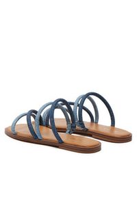 Aldo Klapki Stila 13734351 Niebieski. Kolor: niebieski. Materiał: skóra #4