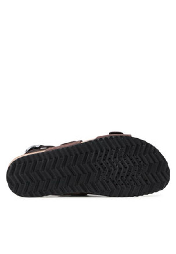 Geox Sandały U Sandal Ghita A U159VA 00032 C6024 Brązowy. Kolor: brązowy. Materiał: skóra, nubuk