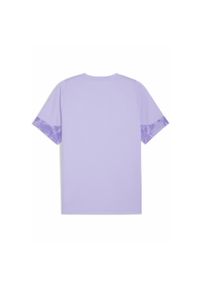 Puma - Męska koszulka treningowa FC St. Pauli PUMA Vivid Violet Black Purple. Kolor: czarny, fioletowy, wielokolorowy
