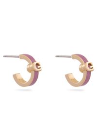 Coach Kolczyki 37560726 Różowy. Materiał: metalowe. Kolor: różowy #1