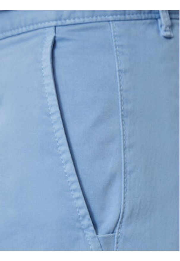 BOSS - Boss Chinosy Chino_Slim 50510933 Niebieski Slim Fit. Kolor: niebieski. Materiał: bawełna