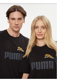 Puma T-Shirt Classics No.1 Logo Celebration 622182 Czarny Regular Fit. Kolor: czarny. Materiał: bawełna