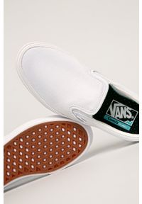 Vans - Tenisówki Comfycush Slip-On. Nosek buta: okrągły. Zapięcie: bez zapięcia. Kolor: biały. Materiał: guma #2