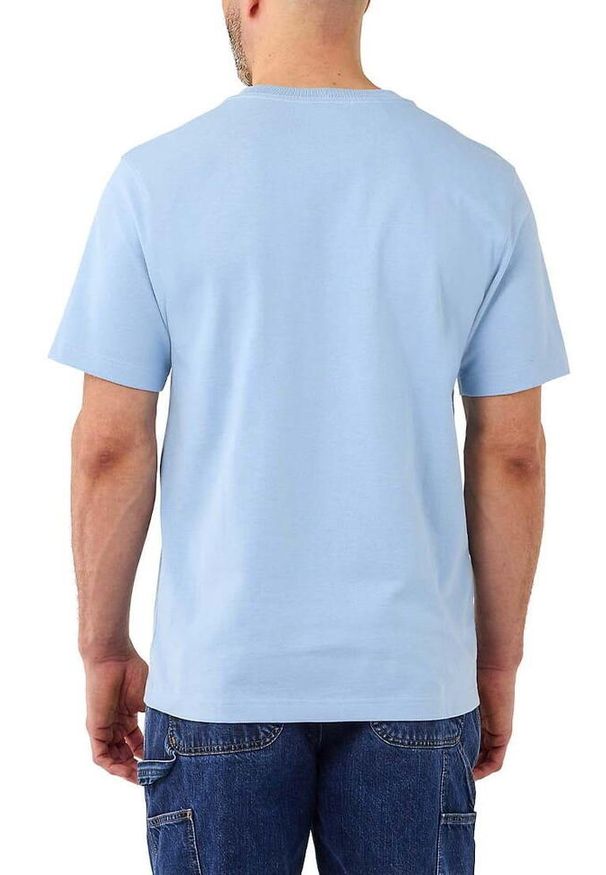 Koszulka sportowa męska T-shirt Carhartt Heavyweight Pocket K87. Kolor: niebieski
