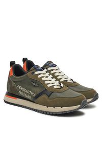 Aeronautica Militare Sneakersy 242SC283CT3384 Zielony. Kolor: zielony. Materiał: skóra #3