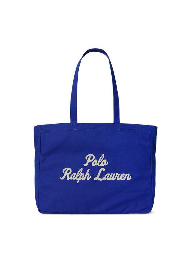 Torebka Polo Ralph Lauren. Kolor: niebieski