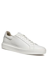 Geox Sneakersy U Deiven U455WD 00047 C1001 Biały. Kolor: biały. Materiał: skóra #5