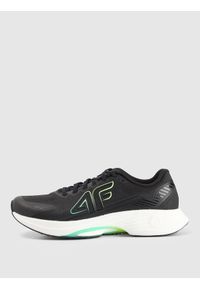 4f - 4F Buty do biegania Speed Runner męskie - czarne 45. Wysokość cholewki: przed kostkę. Kolor: czarny. Materiał: guma. Szerokość cholewki: normalna. Sport: bieganie, fitness