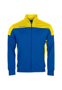 STANNO - Bluza dresowa zapinana na zamek błyskawiczny Stanno Pride. Kolor: niebieski, żółty, wielokolorowy. Materiał: dresówka. Sport: fitness