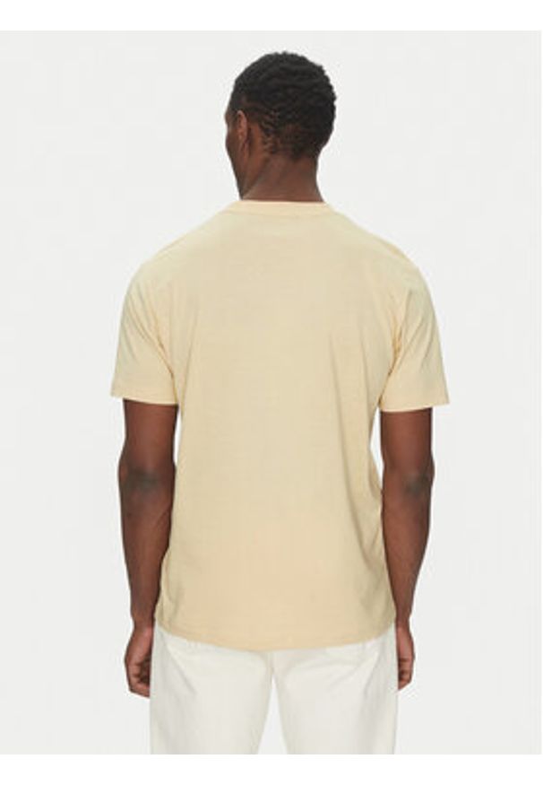 Richmond X T-Shirt UMP25004TS Beżowy Regular Fit. Kolor: beżowy. Materiał: bawełna