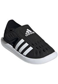 Adidas - Sandały adidas Closed-Toe Summer Water GW0384 czarne. Zapięcie: pasek. Kolor: czarny. Wzór: paski. Sezon: lato #2