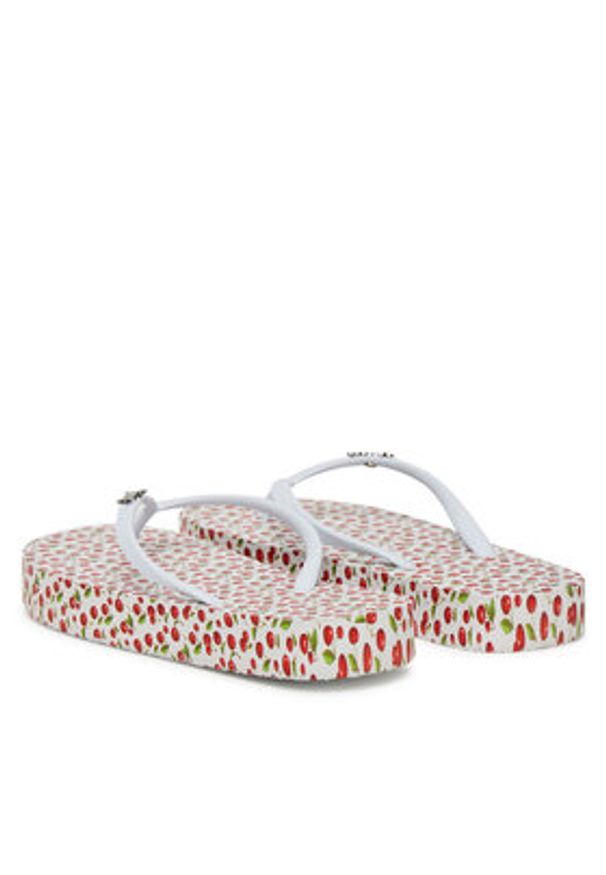 Juicy Couture Japonki 800291A Biały. Kolor: biały. Materiał: syntetyk