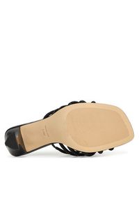 MICHAEL Michael Kors Klapki Haisley 40T5HSHS3S Czarny. Kolor: czarny. Materiał: skóra #4