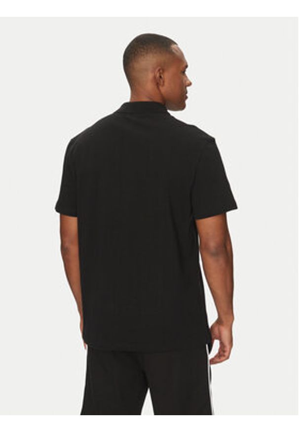 Lacoste Polo PH9863 Czarny Regular Fit. Typ kołnierza: polo. Kolor: czarny. Materiał: bawełna