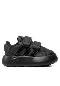 Adidas - Sneakersy adidas. Kolor: czarny. Wzór: motyw z bajki