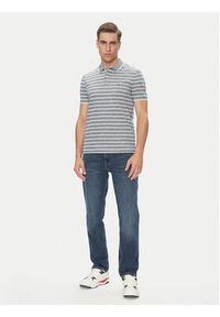 TOMMY HILFIGER - Tommy Hilfiger Polo MW0MW33140 Niebieski Regular Fit. Typ kołnierza: polo. Kolor: niebieski. Materiał: bawełna #5