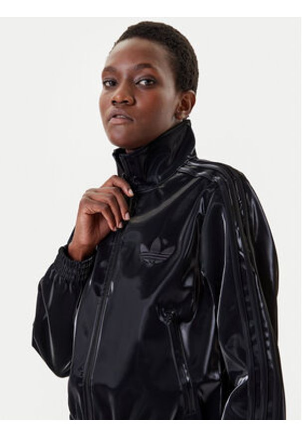 Adidas - adidas Bluza adicolor Holiday JY2617 Czarny Regular Fit. Kolor: czarny. Materiał: wiskoza