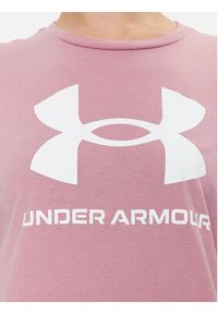 Under Armour T-Shirt Ua W Sportstyle Logo Ss 1356305 Różowy Loose Fit. Kolor: różowy. Materiał: bawełna