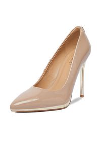 Nine West Szpilki EO-CD25-218-1 Beżowy. Kolor: beżowy. Materiał: materiał. Obcas: na szpilce #9