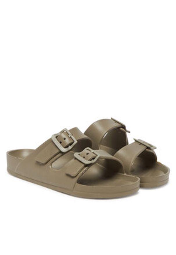 ONLY Shoes Klapki Onlcristy 15316868 Brązowy. Kolor: brązowy