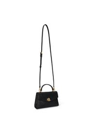 Lauren Ralph Lauren - LAUREN RALPH LAUREN Torebka 431966765008 Czarny. Kolor: czarny. Materiał: skórzane #5