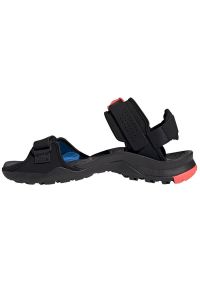 Adidas - Sandały adidas Cyprex Ultra Ii M GZ9209 czarne. Zapięcie: rzepy. Kolor: czarny. Materiał: materiał, syntetyk. Wzór: paski #2