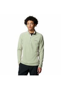 columbia - Bluza polarowa męska Columbia Klamath Range II Half Zip. Kolor: zielony. Materiał: polar. Sport: turystyka piesza