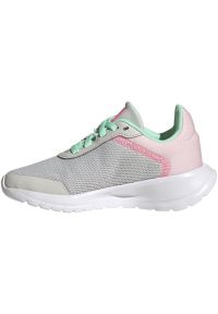 Adidas - Buty adidas Tensaur Run 2.0 K Jr HQ1263 wielokolorowe. Okazja: na co dzień. Zapięcie: sznurówki. Kolor: wielokolorowy. Materiał: syntetyk, materiał. Szerokość cholewki: normalna. Wzór: kolorowy. Sport: bieganie