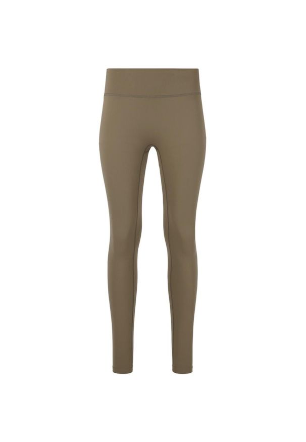 Damskie legginsy Athlecia Luxe. Kolor: brązowy, beżowy, wielokolorowy. Sport: fitness