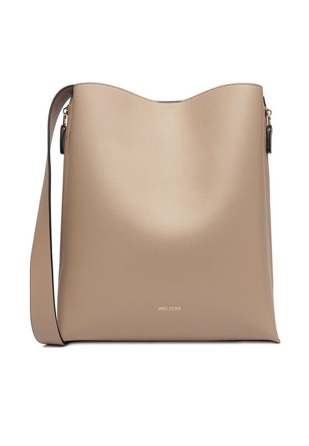 Gino Rossi - GINO ROSSI Torebka EO-WEN-3 Beżowy. Kolor: beżowy