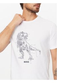 BOSS - Boss T-Shirt Terassic 50510376 Biały Regular Fit. Kolor: biały. Materiał: bawełna #3