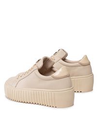 Eva Minge Sneakersy M-79- 12-001572 Beżowy. Kolor: beżowy. Materiał: skóra #4